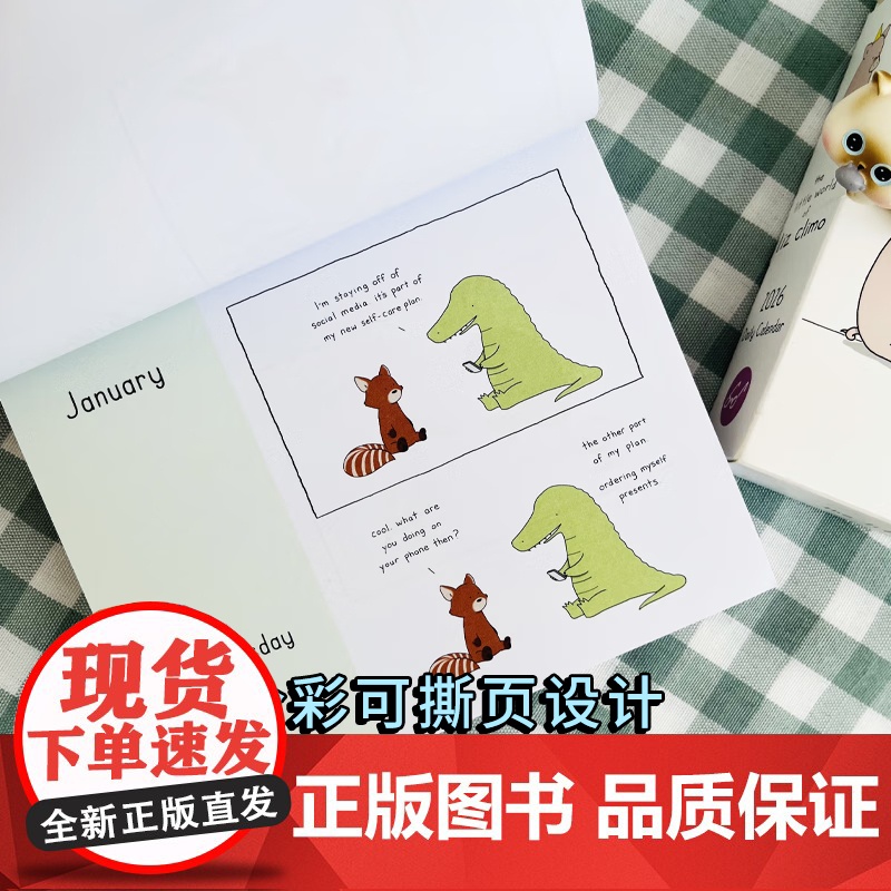 治愈解压漫画绘本 莉兹克里莫 The Little World of Liz Climo 2026 Daily C高清大图
