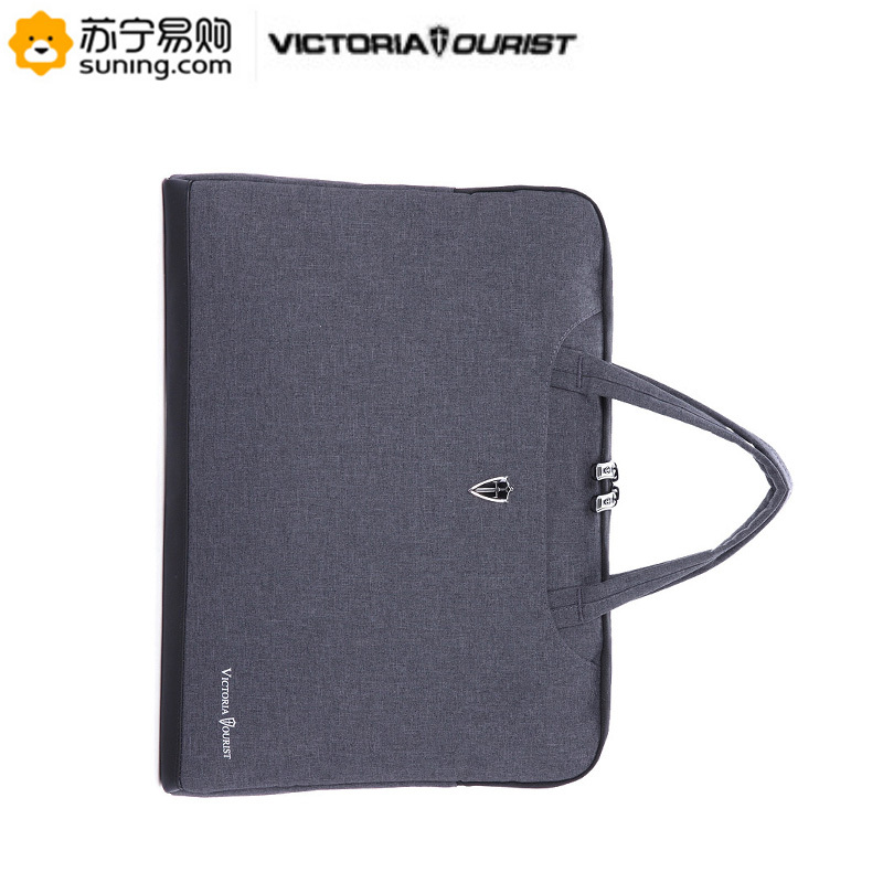 维多利亚旅行者 VICTORIATOURIST 手提电脑包15.6英寸防水笔记本电脑包内胆包V7015大版电脑数码包灰色