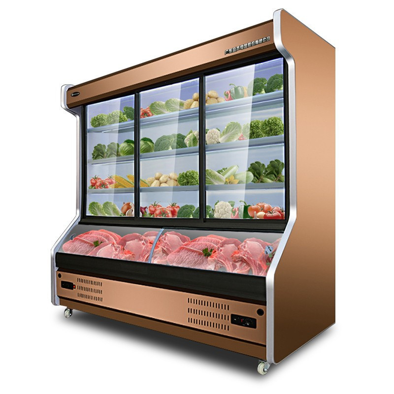 友田youtian商用点菜柜冷藏冷冻冰柜饭店麻辣烫烧烤串串大型展示陈列