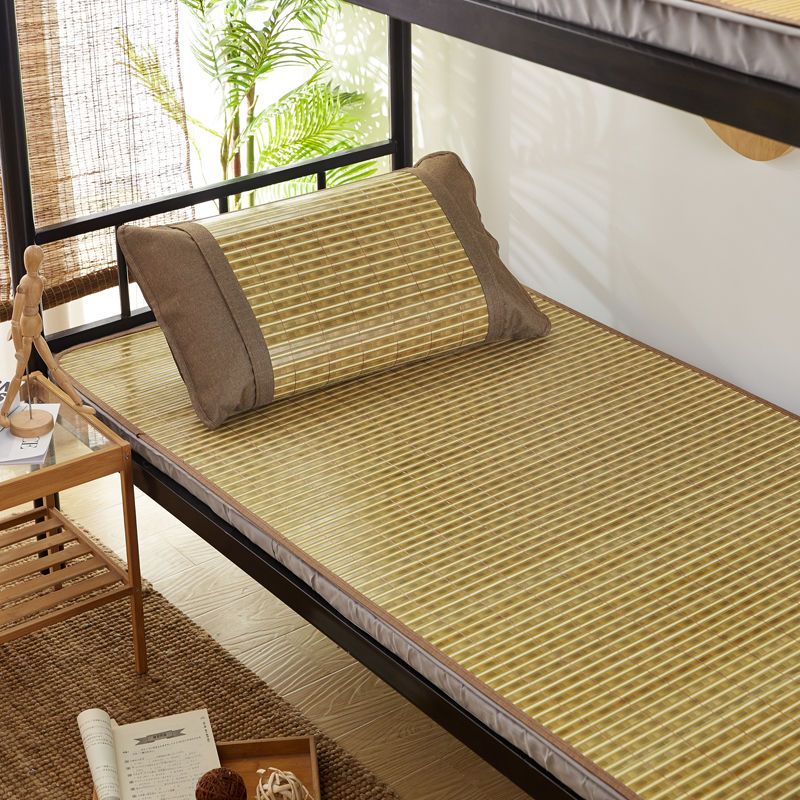 凉席竹席18m床双面席折叠单人学生宿舍草席15米双人夏季床席子