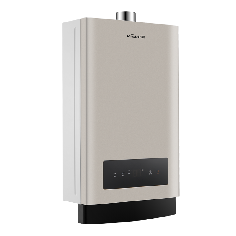 万和JSQ30-16SNY7智能恒温强排式燃气热水器(防冻型、卡其金、12T)