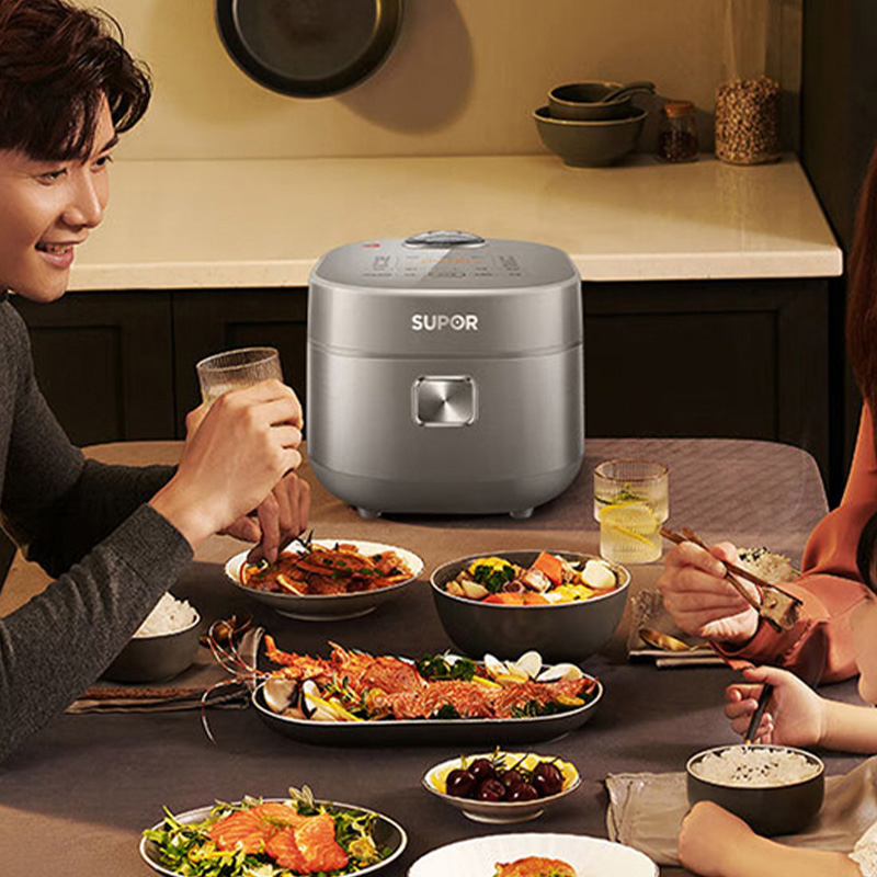 苏泊尔电饭煲4L家用不粘多功能可预约电饭煲SF40HC82高清大图