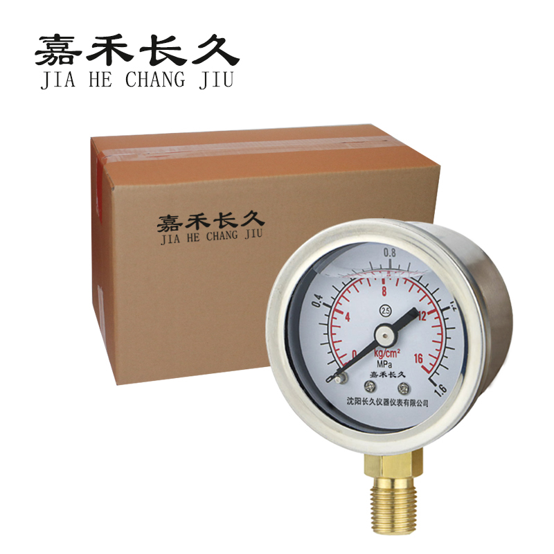 嘉禾长久/耐震压力表 定制检测款 YN50/个