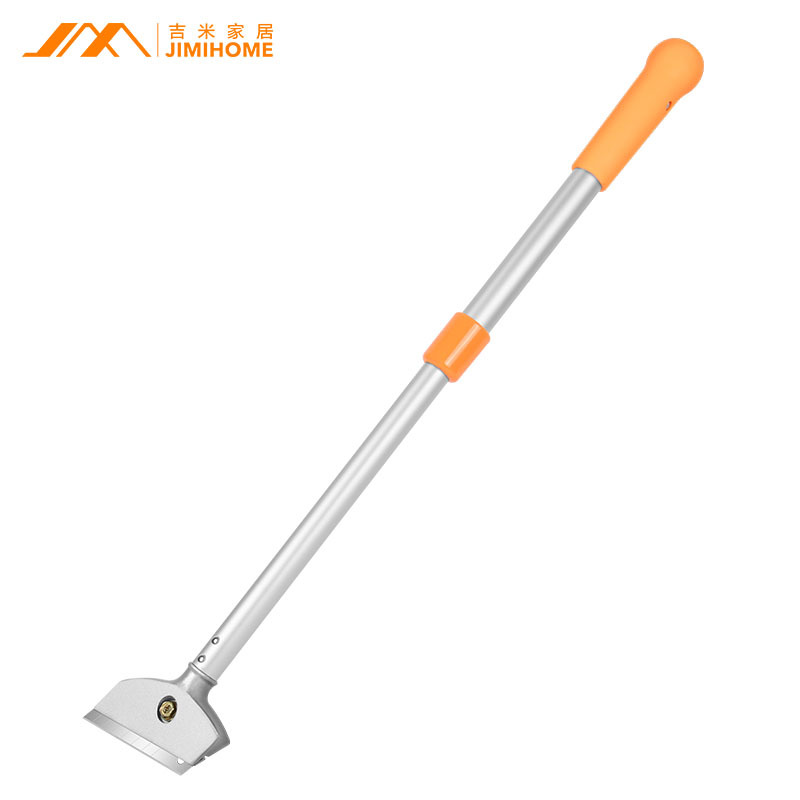 吉米家居 JM-G28003L 家用清洁刮污铲刀 装修工具 铲墙皮地板瓷砖玻璃除胶保洁 加强款加长伸缩杆 送刀片5片