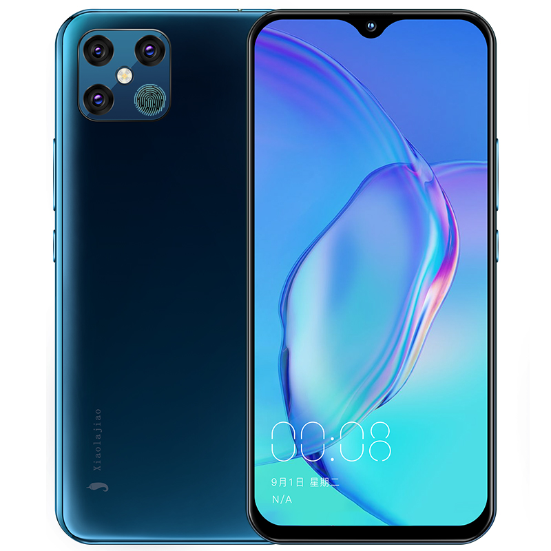 小辣椒 11 8GB+256GB 极光蓝 4000mAh大电池 后置单摄 6.53英寸水滴屏 微信8开 全网通4G 双卡双待高清大图