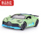 真智力仿真DIVO布加迪汽车模型1:32合金威航回力跑车玩具男孩收藏礼品