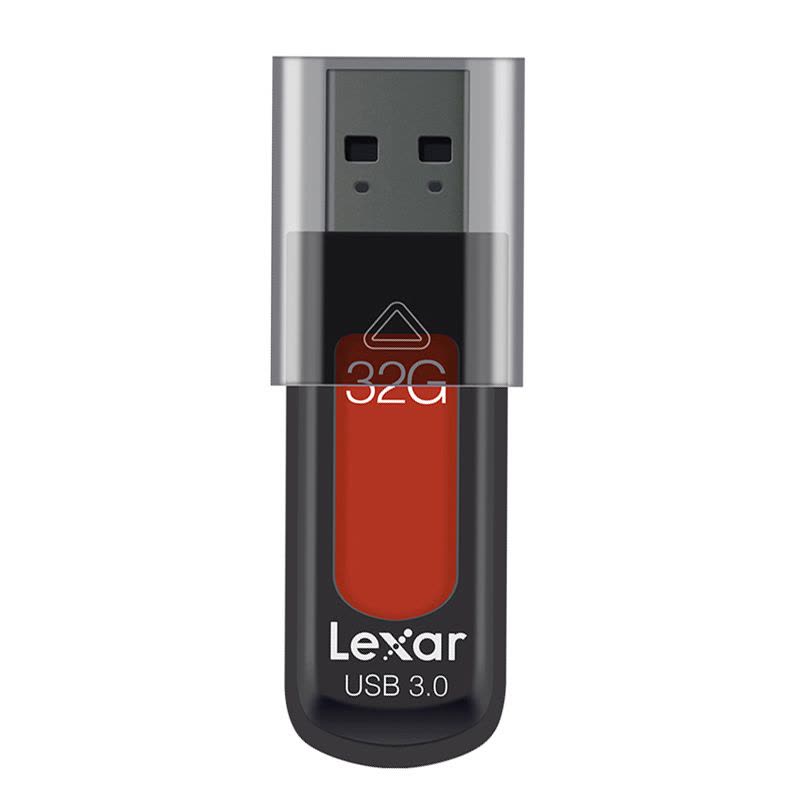 雷克沙(Lexar)S57 U盘 32GB 高速USB3.0 读速130MB/S 时尚便携 内含加密软件 红色图片