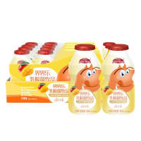 界界乐JelleyBrown 儿童乳酸菌饮料 芒果味95ml*20瓶 小怪物系列婴童果汁饮品