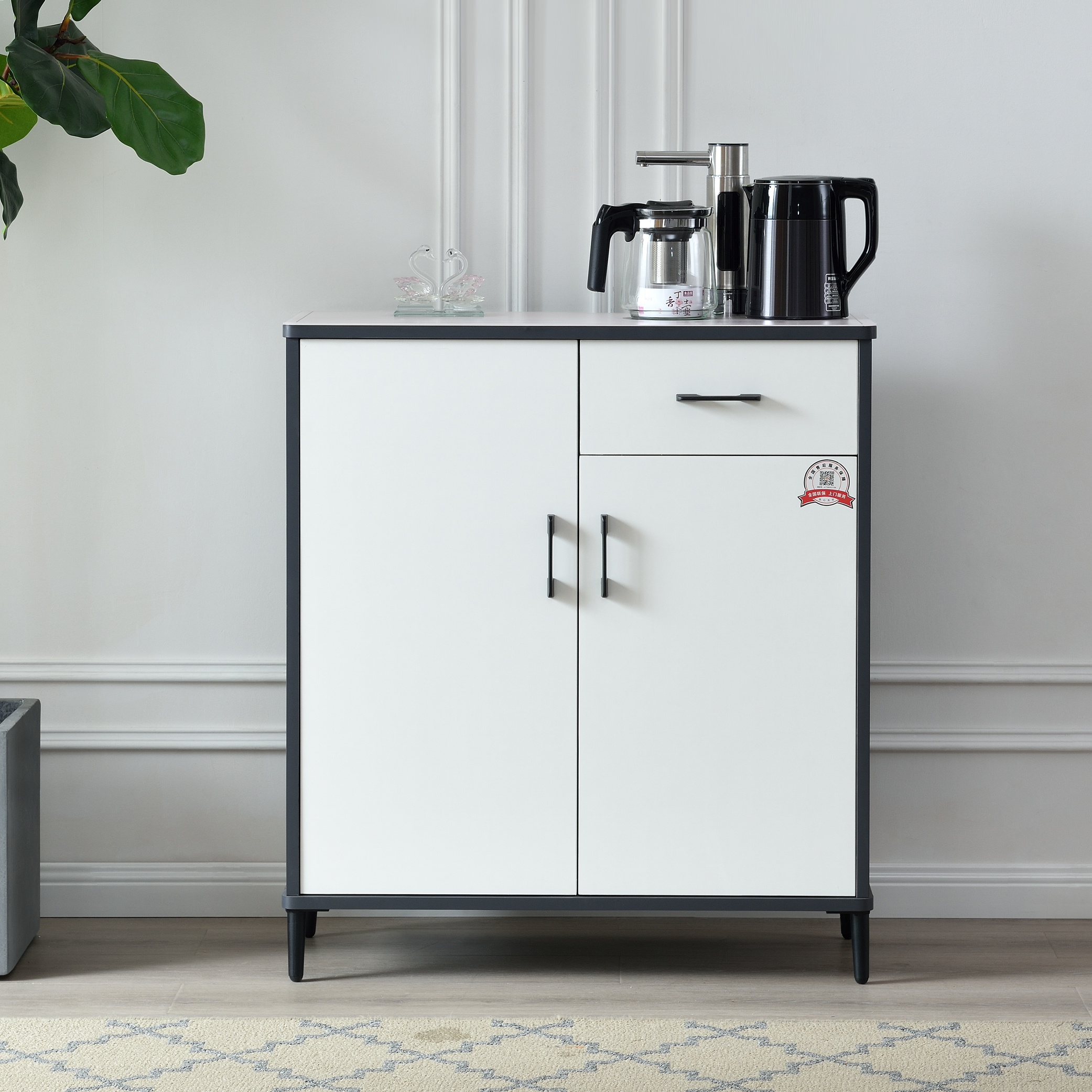 荣事达饮水机16a停电取水冷热型实木茶吧柜茶吧机