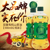 山润山茶油 湖南茶油 有机 纯茶油食用油900ml