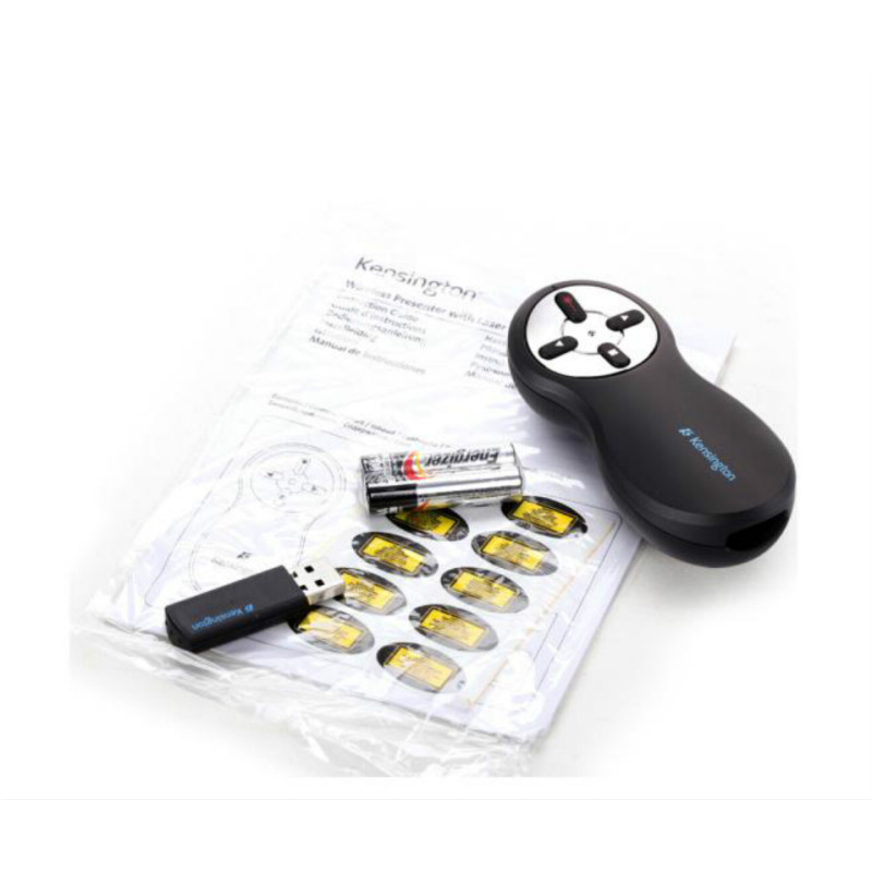 肯辛通(Kensington) K33374USB 红色激光无线演示器