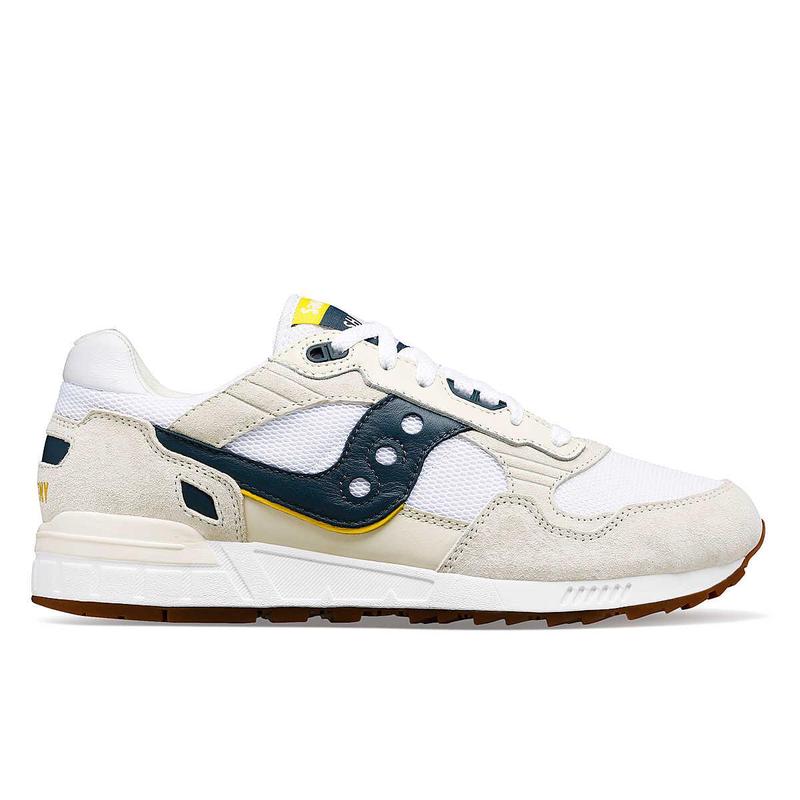 索康尼(SAUCONY)Saucony男鞋复古潮流拼接拼色网布皮革休闲板鞋