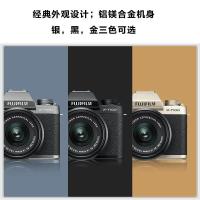 富士(FUJIFILM)X-T100(XC15-45MM)深银色单镜头套装 富士微单 有效像素2420万