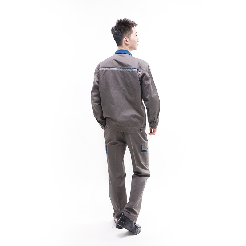 燕舞 BD2EG322003Z2F 春秋全棉工作服 155-190码（计价单位：套）溧灰色高清大图