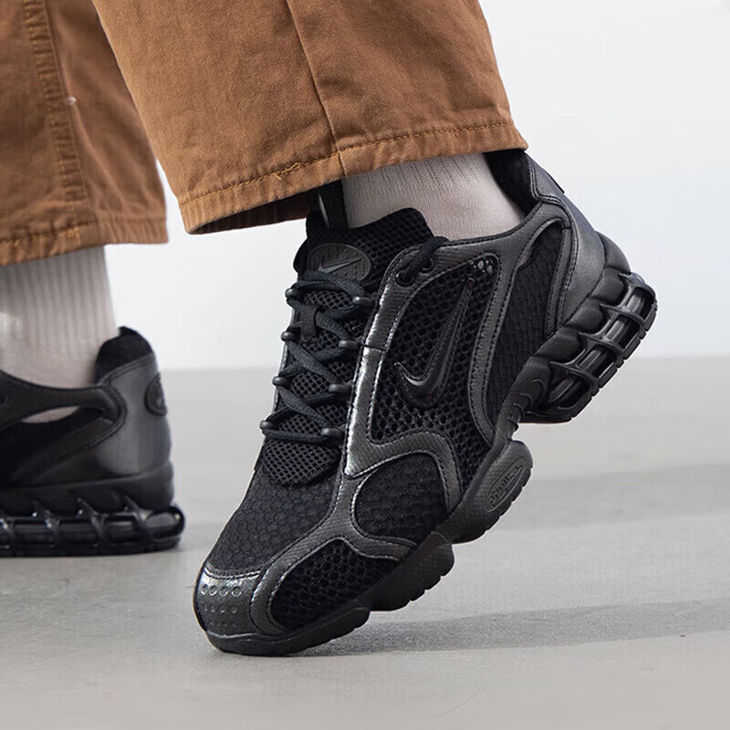 耐克(NIKE)男鞋新款SPIRIDON CAGE 2运动鞋缓震气垫轻便透气休闲鞋CJ1288-001 ZP CJ1288-001/银灰色 39