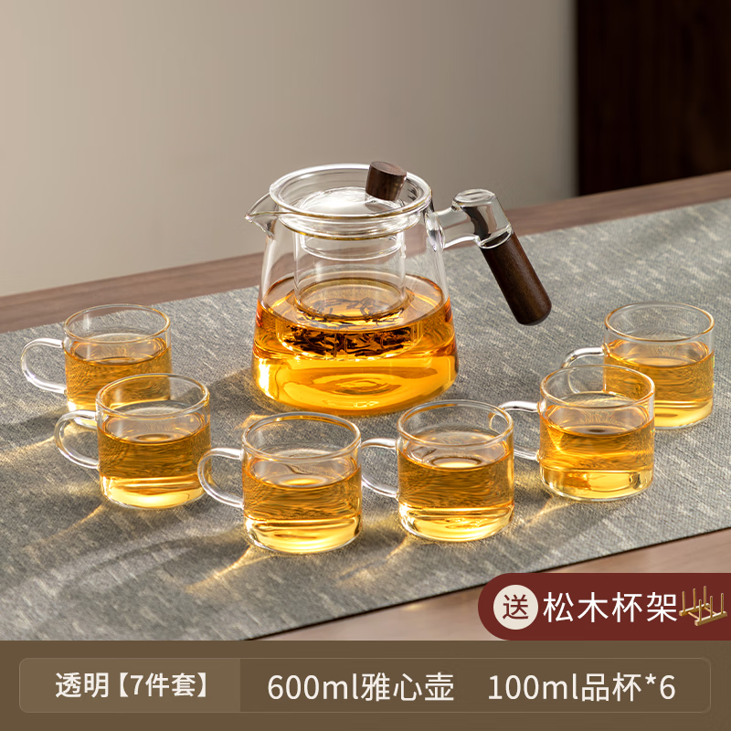 忆壶茶(YIHUTEA) 100ml 6只/套 玻璃杯 (计价单位:套)