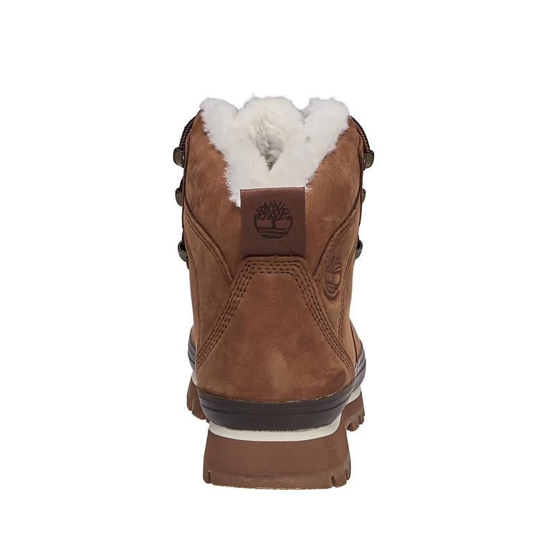 Timberland冬季户外防水保暖中筒雪地靴女款防滑休闲徒步靴高清大图