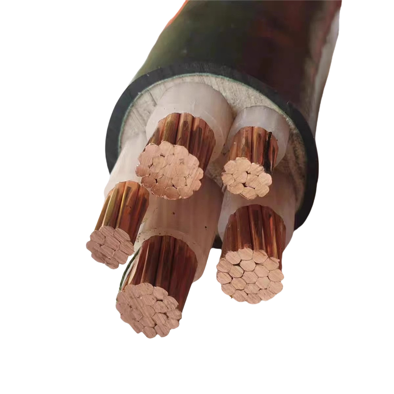 智铮朗月 阻燃铜芯电力电缆 ZR-YJV-3*185+2*95 米高清大图