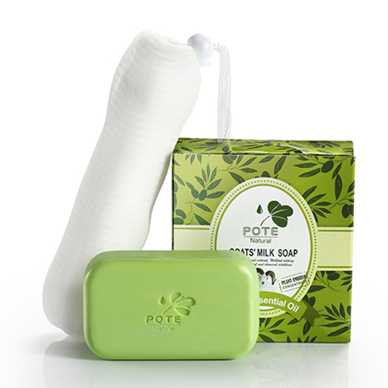 澳洲柏缇山羊奶手工皂120g洗脸搓澡控油香皂橄榄精油洁面皂