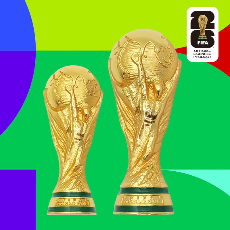 FIFA 2026美加墨世界杯官方纪念品45mm 2.5D金杯磁铁冰箱贴创意饰品大众版正版授权 F26-MT-0002高清大图