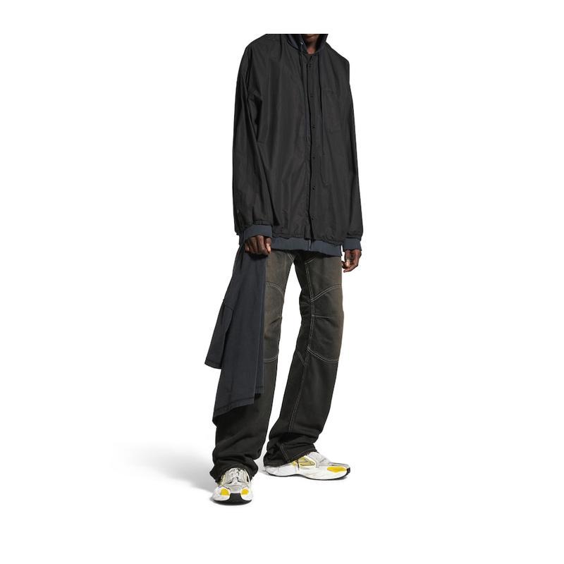 Balenciaga/巴黎世家牛皮拼接涤纶跑步鞋男士轻便运动鞋潮流休闲