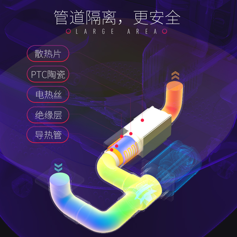 佳仁(JARE)390-5 按摩泡脚盆深桶洗脚盆足浴机器足疗盆加热泡脚桶电动