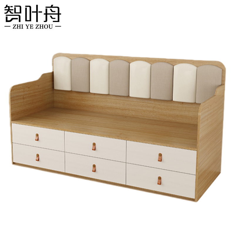 智叶舟沙发双人位120*60*90cm张高清大图