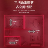 格力(GREE)电油汀取暖器 NDY19-S6130 17片3000W家用 油丁电暖器 节能取暖器 干衣加湿暖气片 油汀
