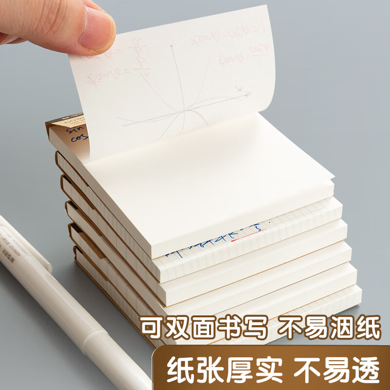 晨光本味3X3自粘便条纸60页方格YS-409高清大图