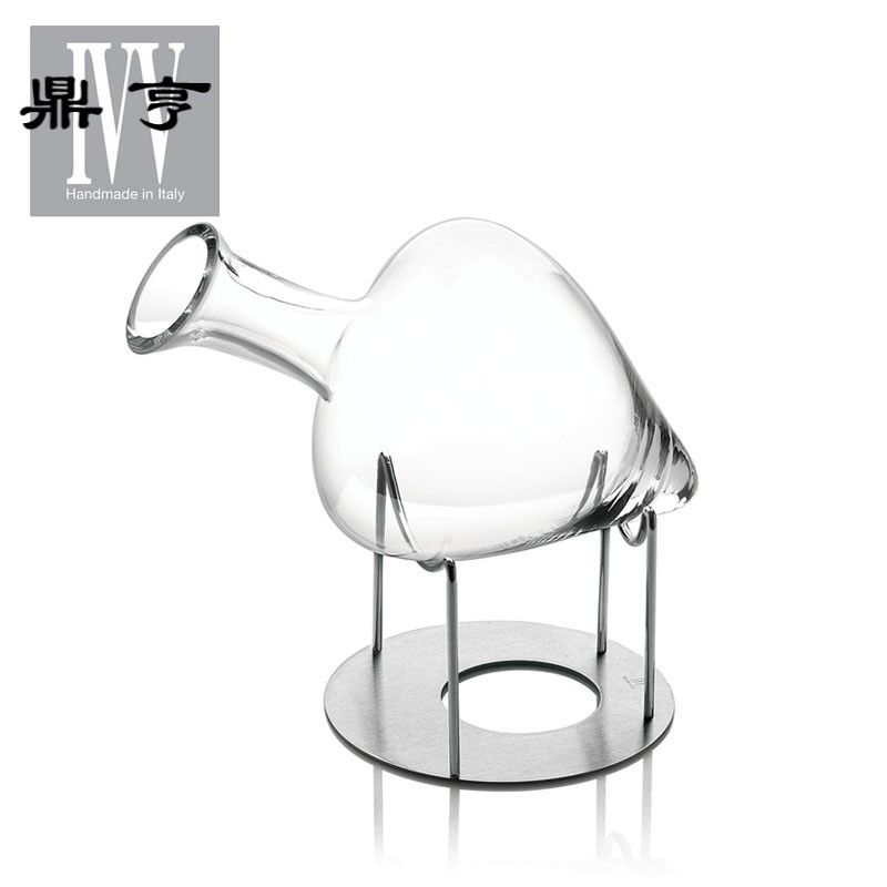 鼎亨意大利进口全新水晶玻璃红酒快速醒酒器创意分酒器
