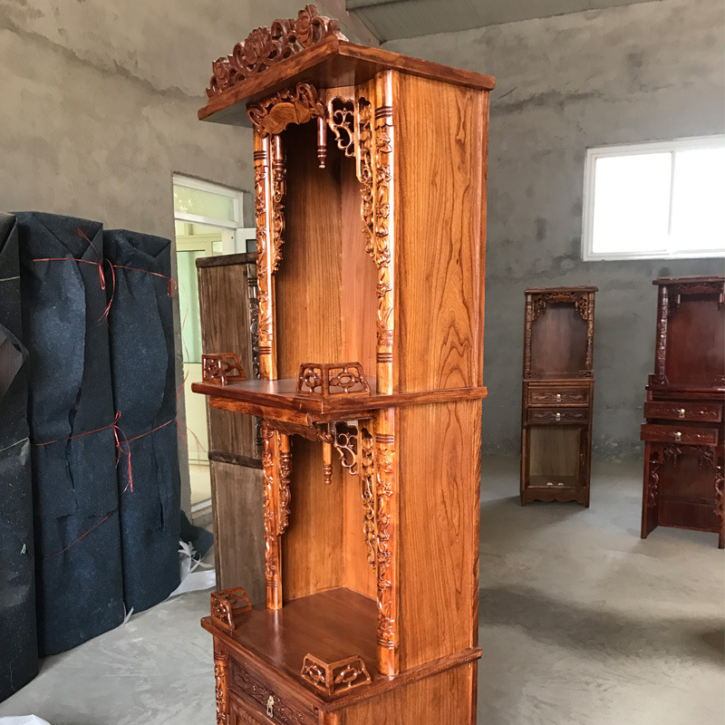 神州行easyown实木三层财神柜