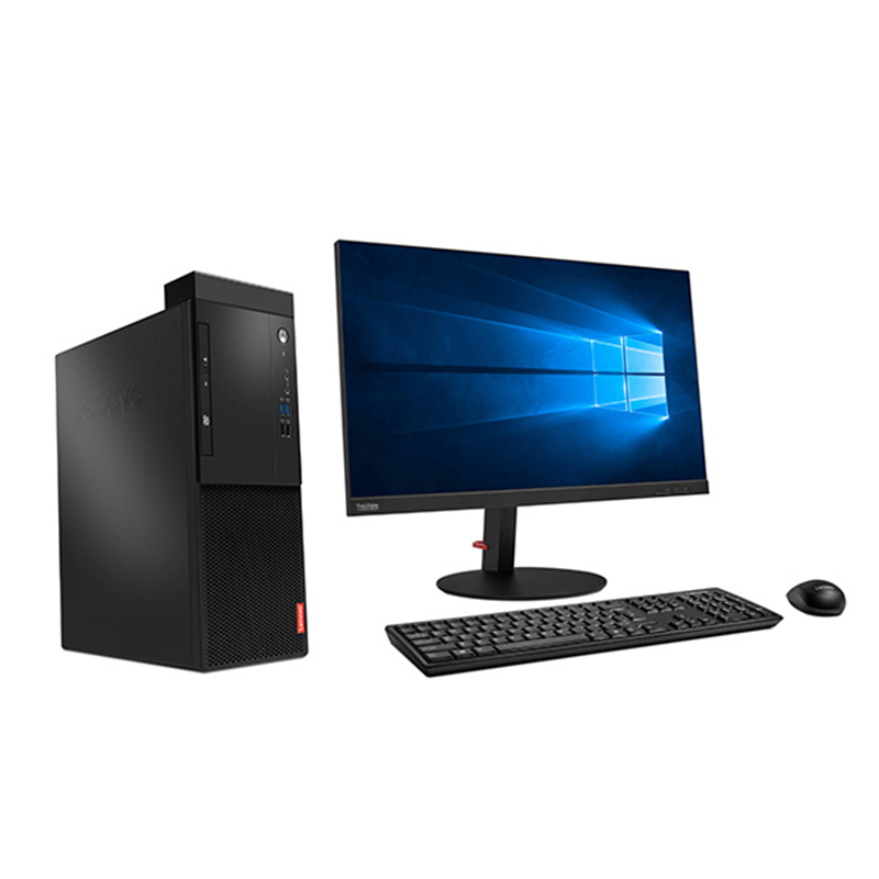 联想(Lenovo) 启天M520-D067(Ryzen3 Pro1300 4G 1T DVDRW 1G DOS)23.8英寸显示器