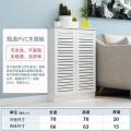 定分水器遮挡柜创意管道地暖开关阀弱电箱暖气片罩装饰遮挡柜箱 百叶外径长70高70厚20（直边）