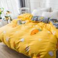 全棉被套纯棉单件单人1.5米150200被罩套1.82.0双人被罩200230_1_429_717 200x230cm【全棉被套-赠运费险】 胡萝卜-黄