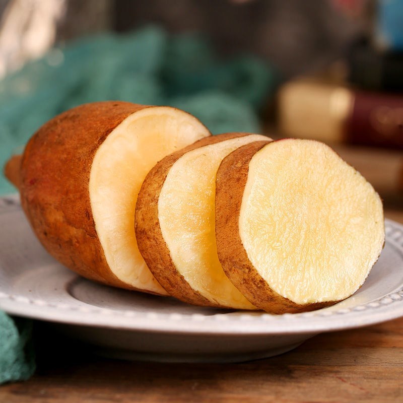 [西沛生鲜]气柱装 云南雪莲果 净重2.5斤装 高山雪莲果 清甜现挖 时令应季高清大图