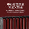 奥克斯(AUX)油汀取暖器家用节能速热省电暖器小型油丁电暖气 黑色11片2000瓦适用12--18平米