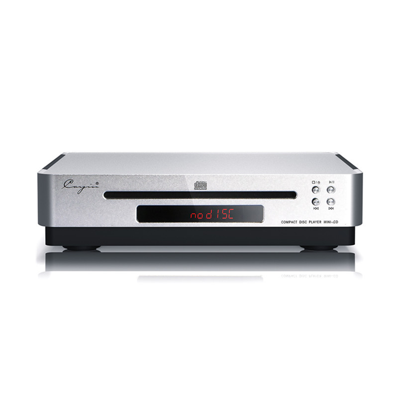 凯音斯巴克cayinminicdmk2家用迷你cd机发烧hifi音乐cd播放机银色视频