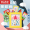 真智力毛球diy绒球儿童手工diy粘贴画幼儿园手工制作材料包太阳花毛球画