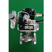 埃佳氟不锈钢电动球阀 DN8O/PN25/316L/电动