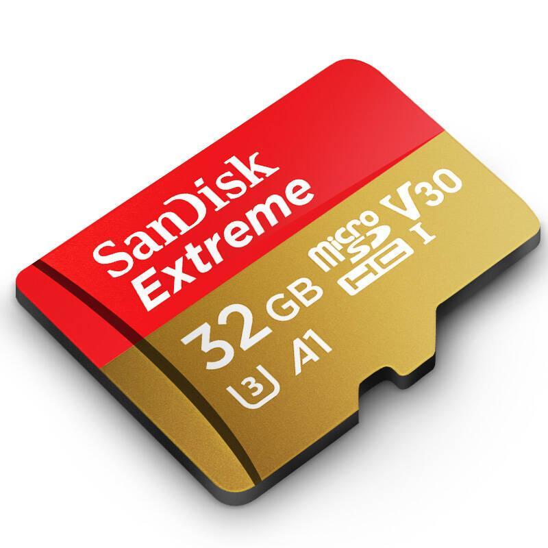 闪迪(Sandisk)32GB TF卡手机内存卡 读100MB/s写60MB/s运动相机无人机存储卡Micro SD卡