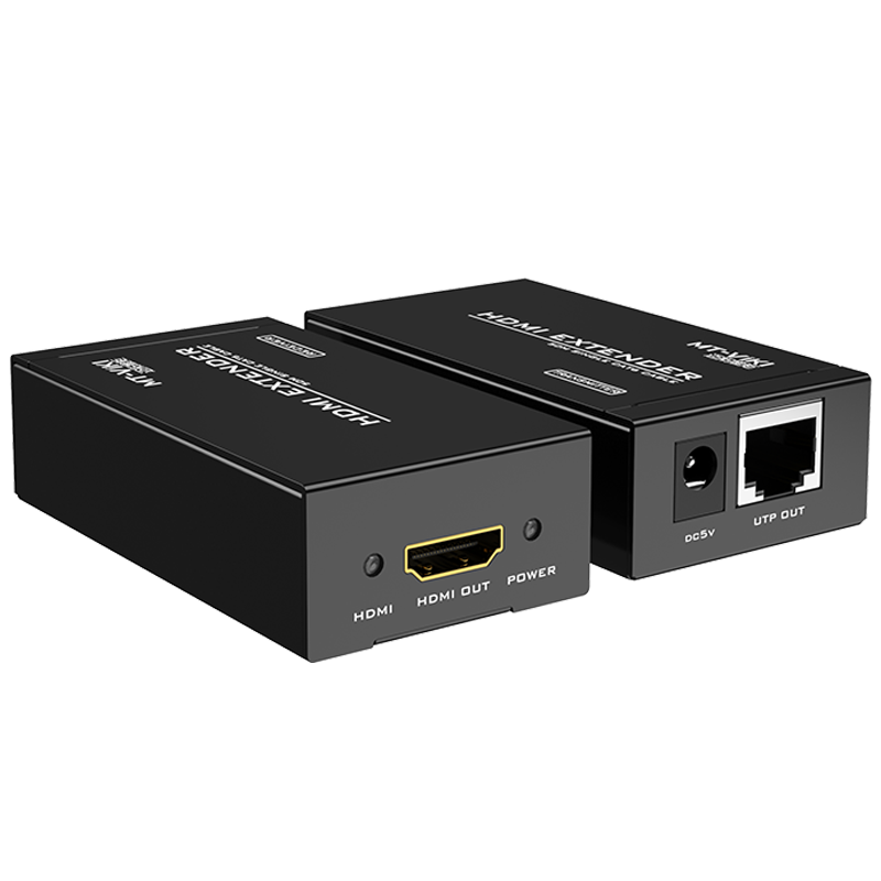 迈拓维矩MT-ED05 hdmi延长器转网线延长60米网口rj45网络延伸传输器放大器延长线高清大图