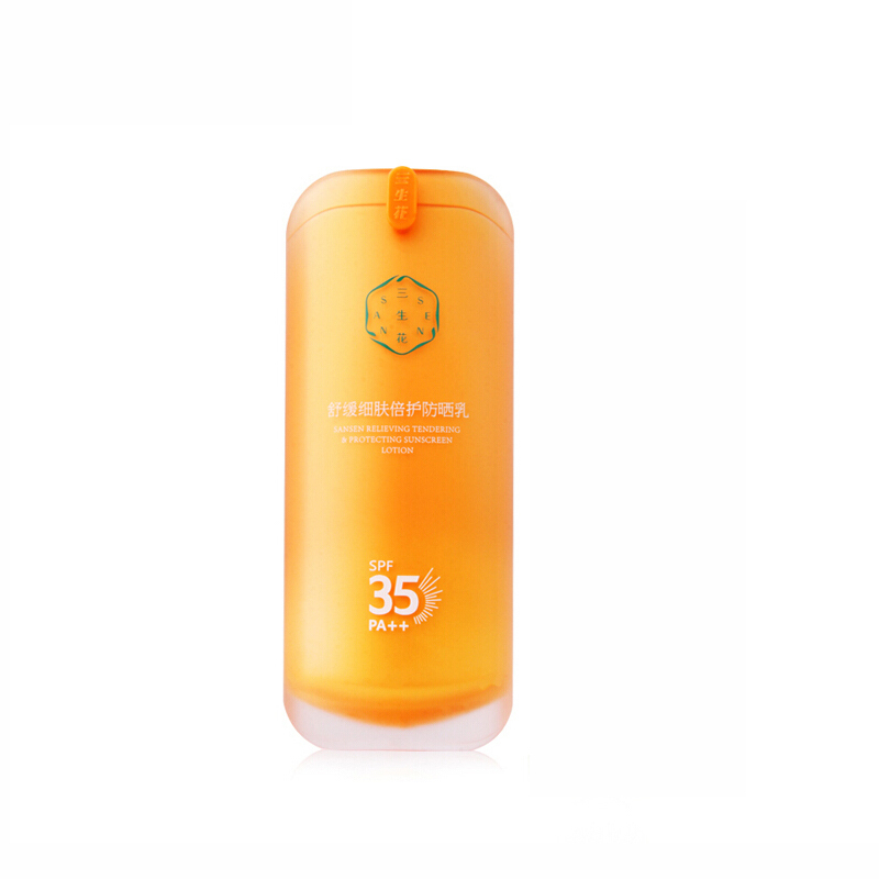 百雀羚 三生花舒缓细肤倍护防晒乳SPF35PA++ 50g