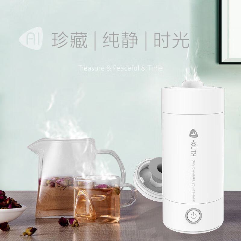 艾青春(AIYOUth)多功能保温杯高颜值便携式水杯不锈钢全自动插电式热水杯SY-602