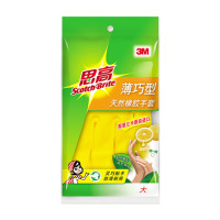 3M 思高薄巧型手套中号*24付