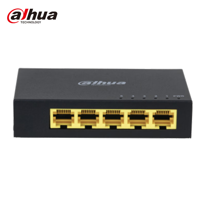 大华(alhua) 5口全千兆交换机 安防企业级交换机 5口千兆金属壳交换机 DH-S3000C-5GT(单位:台)