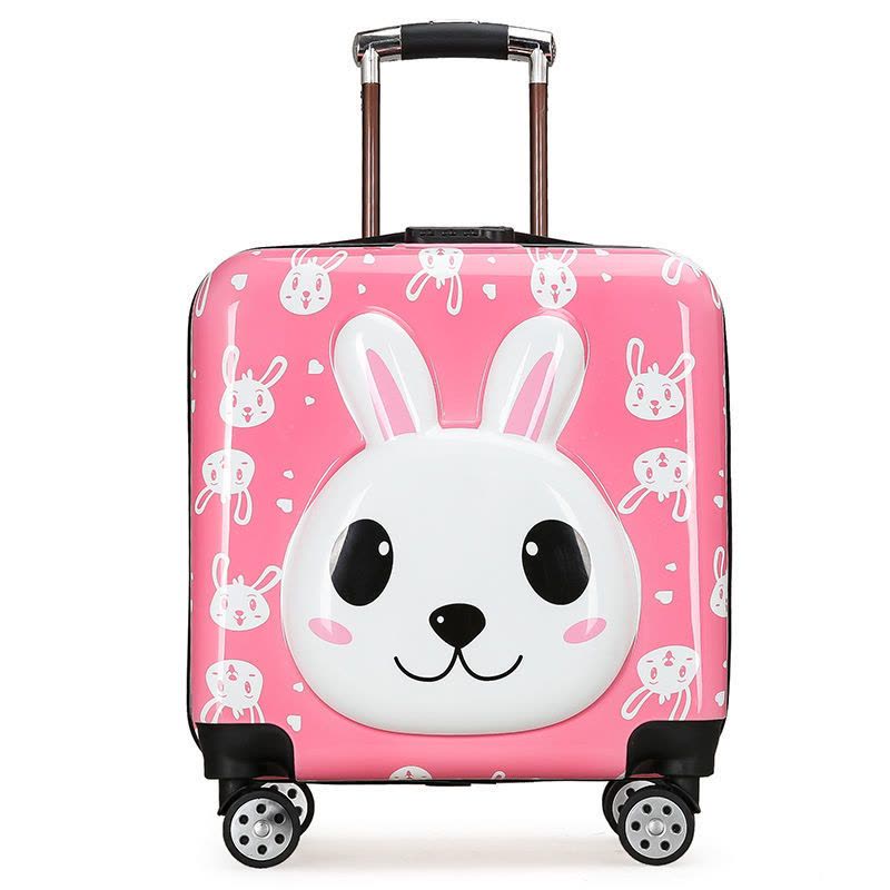 3D立体20寸卡通儿童旅行箱18寸男女宝宝登机箱万向轮小孩子拉杆箱图片