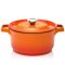 炊大皇(COOKER KING) 汤锅 T24ATQ5铁器世家五号汤锅不粘锅(火焰橘)