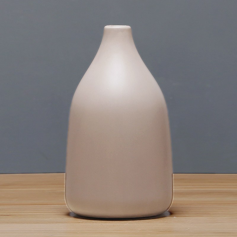 陶瓷器小花瓶客厅摆件北欧创意电视柜插花装饰品陶瓷器