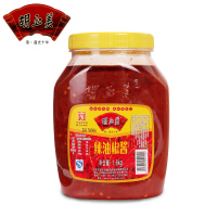 【中华特色】安庆馆 中华老字号胡玉美1.6kg辣油椒酱新鲜特辣辣椒酱拌面调味辣酱 安徽安庆特产下饭酱 拌饭拌面酱