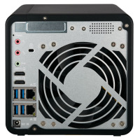 威联通(QNAP)TS-453B 8G内存 四盘位网络存储器NAS 四核处理器 (无内置硬盘)